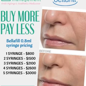 Bellafill - 1 syringe 0.8 ml (You might need more than 1 syringe)